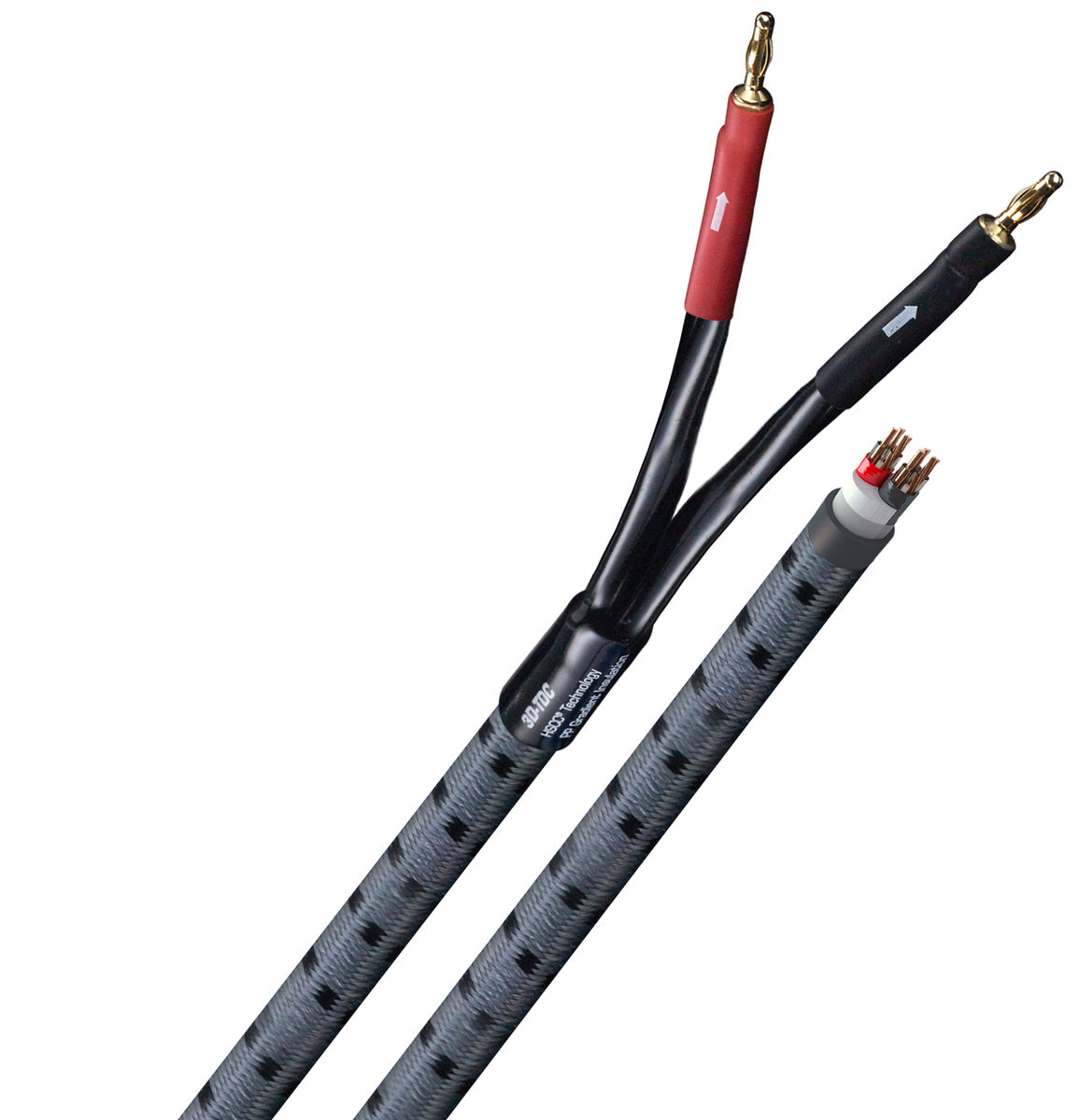 Real Cable 3D-TDC (2 x 3 m) - Câbles d'enceintes prémontés