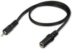 SVD Pro rallonge 2,5 mm mâle vers 3,5 mm femelle