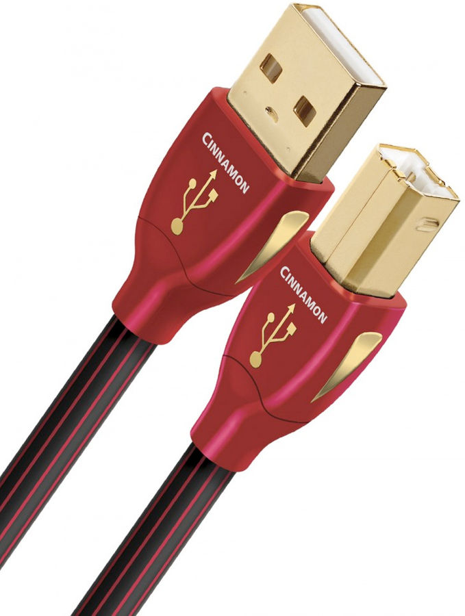 AUDIOQUEST C&acirc;bles USB  Cinnamon USB A > B (5 m) 
