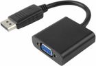 Adaptateur SVD Pro DisplayPort mâle / HD15 femelle, longueur 0,15 m
