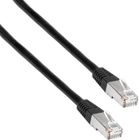 Câble Ethernet SVD Pro Cat 6a double blindage noir (1 m)