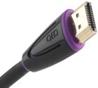 QED Profile eFlex HDMI Noir (1 m)