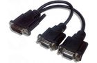 SVD Pro DVI-I mâle / 2 x HD15/VGA femelle