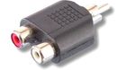 Adaptateur audio RCA mâle / 2 RCA femelle SVD Pro