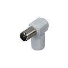 Adaptateur coaxial coudé 9,5 mm mâle à visser SVD Pro