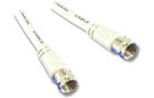 Cordon satellite SVD Pro, fiche F mâle/mâle, type RG59 (5 m)