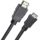 Mini HDMI type C mâle/HDMI type A mâle (3 m)