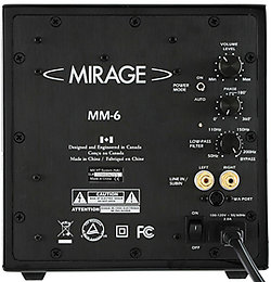 mirage mm6 subwoofer