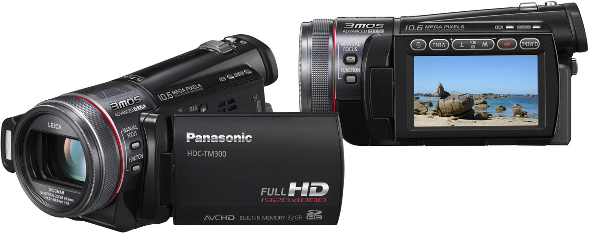 Panasonic HDC-TM300 Noir - Caméscopes sur Son-Vidéo.com