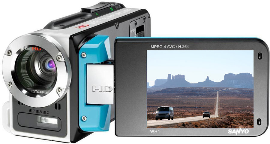 SANYO　Xacti　WH1　WATERPROOF Amazon.co.jp: SANYO High Definition Waterproof Digital Movie