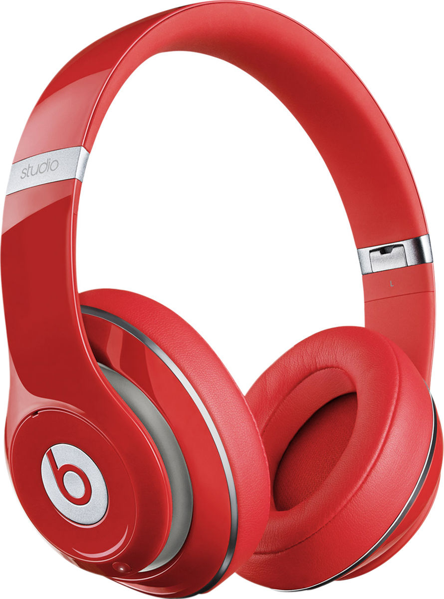 Beats Studio V2 Wireless Rouge - Casques à réduction de bruit