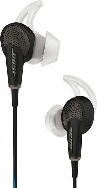 Bose QuietComfort 20 Apple Noir - Écouteurs intra-auriculaires