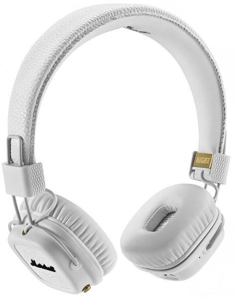 Marshall Major 2 Bluetooth Blanc - Casques Bluetooth