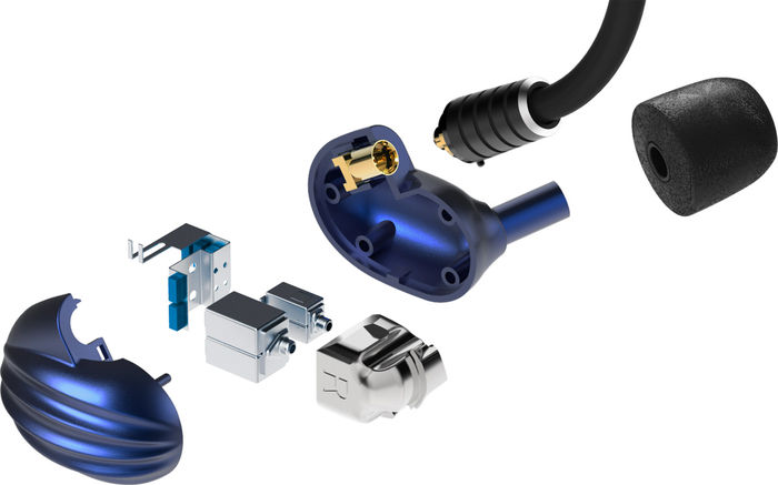 NuForce Primo 8 - Vue éclatée NuForce Primo 8 - Vue éclatée