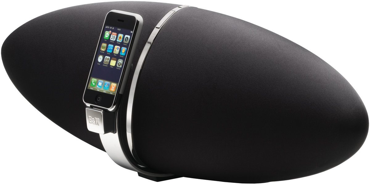 B&W スピーカー Zeppelin ipod iphone アップル 箱付き B&W Zeppelin