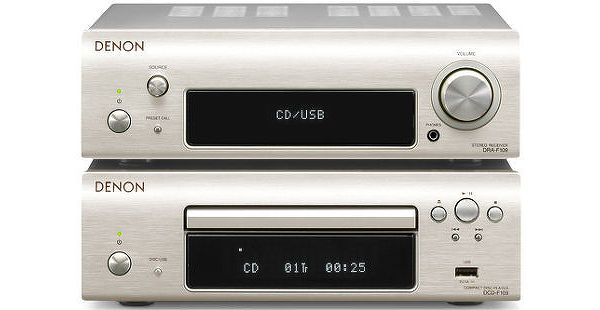 Denon D-F109C Silver - Amplis tuner hi-fi sur Son-Vidéo.com