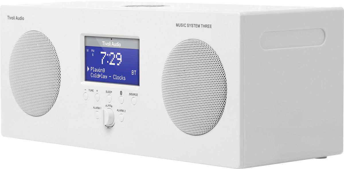 Tivoli Audio Music System Three ホワイト Tivoli Audio Music System Three+ Review - Trusted Reviews
