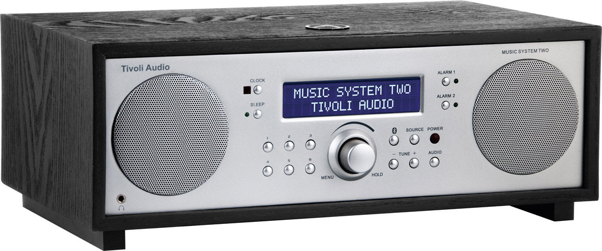 Tivoli Music System2 Bois noir - Mini chaînes hi-fi