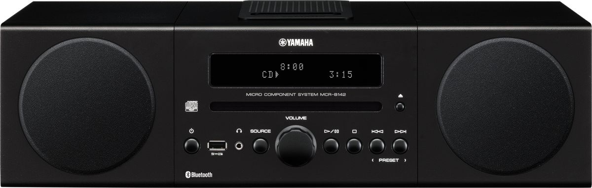 Mcr B142 Yamaha Micro Hifi Yamaha MCR-B142 Noir Mini Chaînes Hi-fi Sur