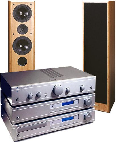 Chaîne Hi-Fi Audiophile Complète - CD/Préamp/Ampli/Tuner/Enceintes - Occasion Fonctionnelle
