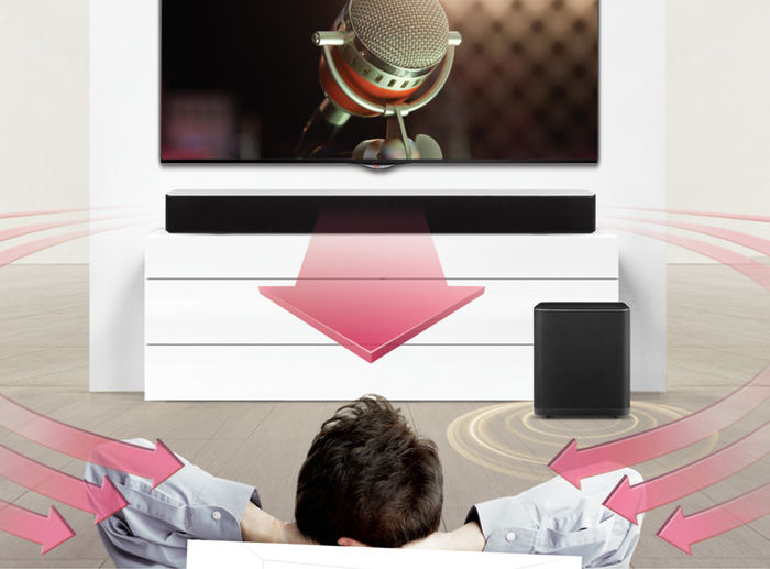 Barre de son 7.1 LG LAS950M