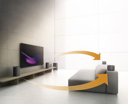 Philips Fidelio Epitome E5 - Enceintes surround sans fil