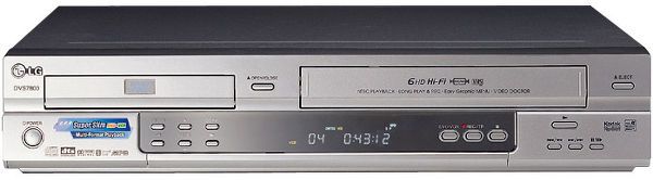 LG DVS-7800 - Combis DVD-Magnétoscopes sur Son-Vidéo.com