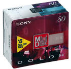 Pack de 5 MiniDisc enregistrables Sony