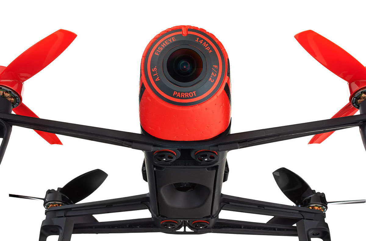 Parrot Bebop Drone Rouge - Drones sur Son-Vidéo.com