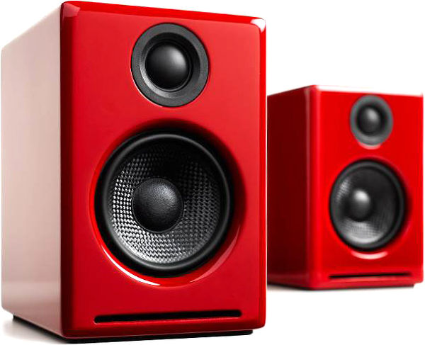 Audioengine 2+ Rouge - Enceintes de monitoring Audioengine 2+ Rouge - Enceintes de monitoring