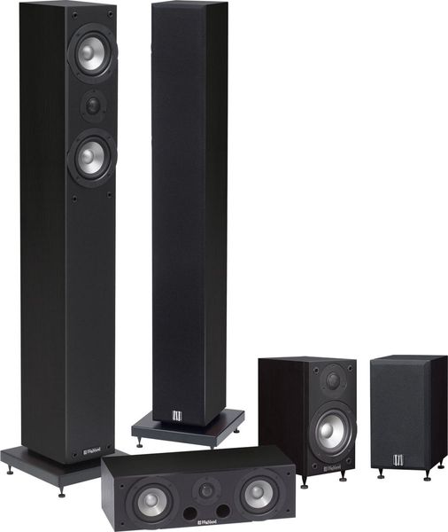 Highland Audio Aingel 3201 Bois noir - Enceintes bibliothèque