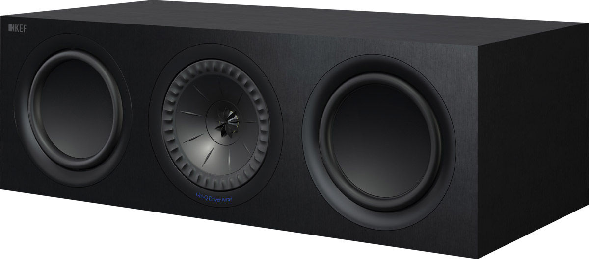 KEF Q650C Noir - Enceintes centrales sur Son-Vidéo.com