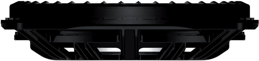 Vue technologie haut-parleur ultra-slim enceinte murale KEF T101 Enceinte murale KEF T101 vue de profil haut-parleur