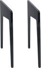 Pieds Noir mat pour La Boîte Concept LD120 / LD130 (la paire)