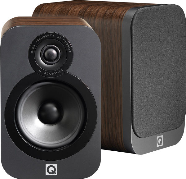 Q Acoustics 3020i Enceinte Bibliothèque Audiophile 75 Watts (La Paire)