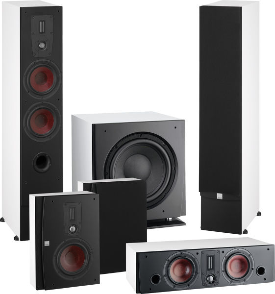 DALI Ikon 6 MK2 System 5.1 Blanc laqué