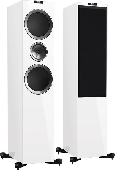 KEF R900 Blanc laqué Enceintes colonne sur