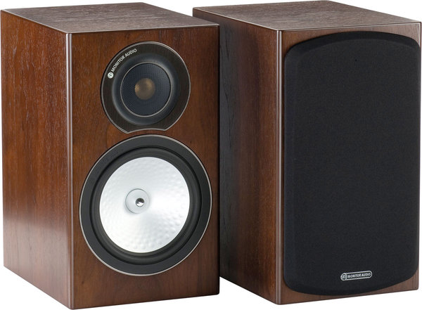 Monitor Audio Silver RX1 Noyer - Enceintes bibliothèque
