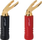 QED Screwloc 1890 (lot de 4 : 2 rouges / 2 noires)
