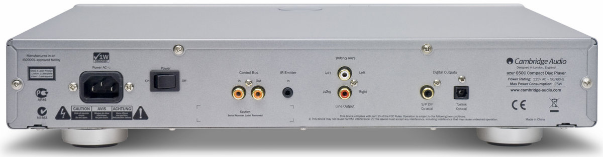 Cambridge Audio 650C Silver - Lecteurs CD sur Son-Vidéo.com Cambridge Audio 650C Silver - Lecteurs CD sur Son-Vidéo.com