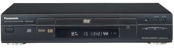 Panasonic DVDRV20 - Lecteurs DVD sur Son-Vidéo.com