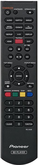 Pioneer BDP-160 Noir - Lecteurs Blu-ray / UHD 4K