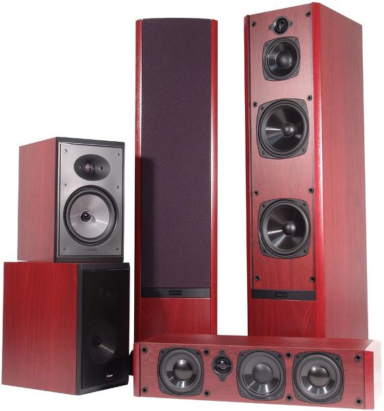 Boston Acoustics Pack VR2 Merisier / CR67 merisier