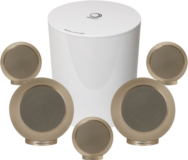Enceinte Home Cinéma Elipson Planet M Saturn Dust – Haut-parleur Coaxial Ø15 Cm, 60W, 90Hz–22kHz, Design élégant