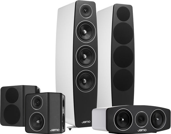 Pack Home Cinéma Jamo E310 PDD - 6 Enceintes Noir - 230V - Ouvert Jamais Servi