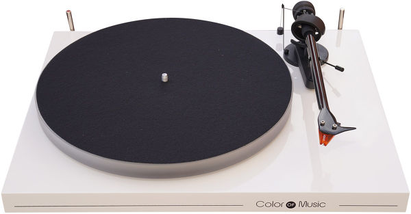 Pro-Ject Debut Carbon Esprit Color of Music Blanc