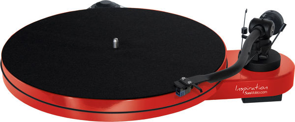 Platine vinyle - Pro-Ject - Debut Carbon EVO - Rouge Laque - Contrôle