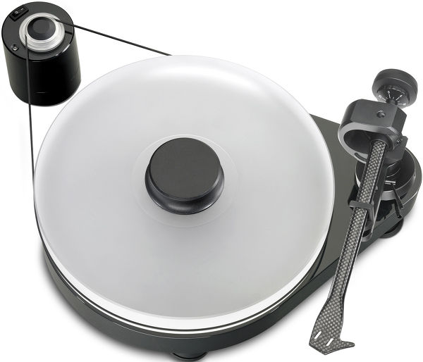 Audiophonics - DYNAVOX PST420 Palet Presseur / Stabilisateur Aluminium pour  Platine Vinyle Noir