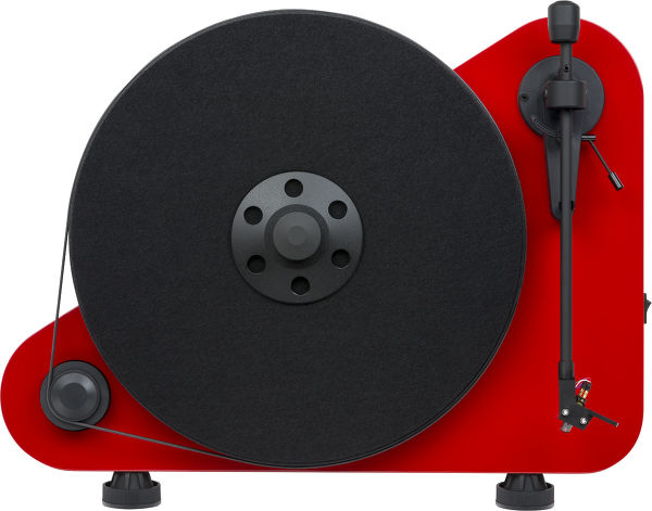 Pro-Ject Vertical Turntable E Bluetooth droitier rouge