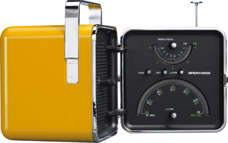 Brionvega TS522 Jaune - Radios portables sur Son-Vidéo.com